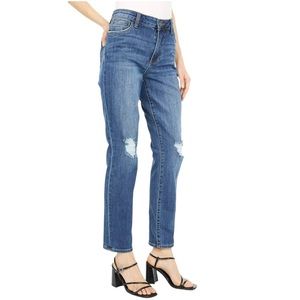 Kut From The Kloth 4 Catherine High Rise Boyfriend Jeans Women’s Distressed